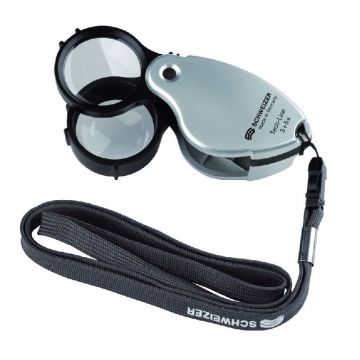 SCHWEIZER Precision Magnifier - 3/5x 38mm - Double Lens