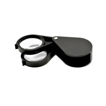 Foldable Magnifier 5x/10x 30mm - Double Lens