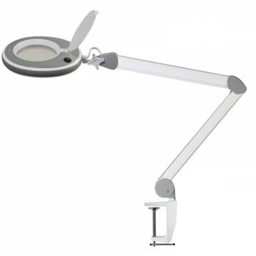 Lumeno Bench Magnifier Lamp - LED -1.75x or 2.25x - 127mm - Dimmable+