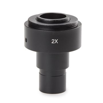 Euromex [AE.5130] - Universal SLR adapter with built-in 2x lens for standard 23.2 mm tube. Needs T2 adapter