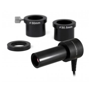 [AM4025X] Dino-Eye Edge Digital Microscope Camera (USB, 5.0MP) EDOF [Fits 23/30/30.5mm] Ocular & C-Mount
