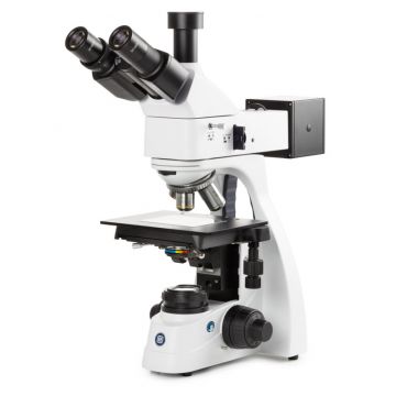 Euromex bScope metallurgical [BS.1053‑PLMi] - Trinocular Microscope - [Polariser|Brightfield|Köhler LED|Cordless] - 50x-500x