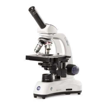 Euromex EcoBlue [EC.1051] - Monocular Microscope - [Brightfield|Cordless|APL|Mechanical Stage] - 40x-400x