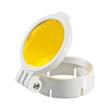 Detachable yellow filter - for Heine LED Loupe Light
