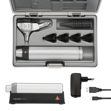 [B-143.28.388] - BETA 400 F.O. Set LED - BETA4 USB Rechargeable Handle + USB Cord + Plug-in Power Supply