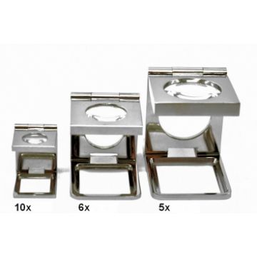 Linen Tester - 6x or 8x - Nickel Plated