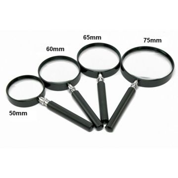 Hand Magnifier - 3x or 3.5x - Biconvexe