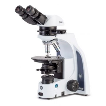 Euromex iScope [IS.1053‑PLPOLRi] - Trinocular|Binocular Microscope - [Polariser|Brightfield|Halogen Reflected Illumination] - 50x-500x