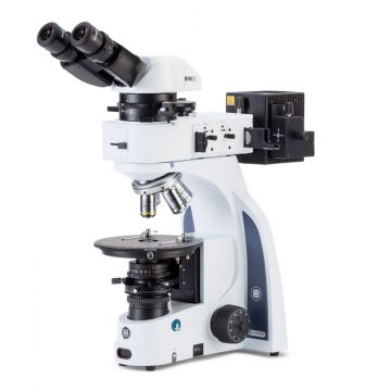 Euromex iScope [IS.1053‑PLPOLi] - Trinocular|Binocular Microscope - [Polariser|Brightfield|Köhler LED] - 50x-400x