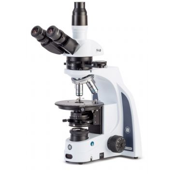 Euromex iScope [IS.1052‑PLPOLi] - Trinocular|Binocular Microscope - [Polariser|Brightfield|Köhler LED] - 50x-400x