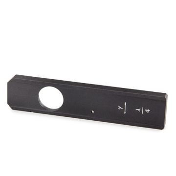 Euromex [IS.9612] - Lambda/4 retardation plate in slider for polarization attachment without reflected illumination