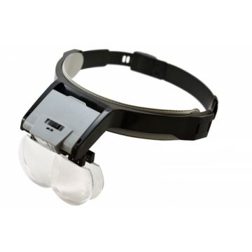 Headband Magnifier Set - [1.7x, 2x, 2.5, 3.5x] - LED