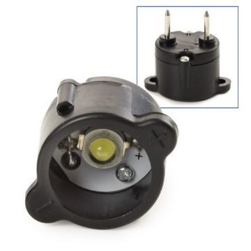 Euromex [MB.9981-2] - 1W LED replacement unit for MicroBlue revision 2 (double pen push in type)