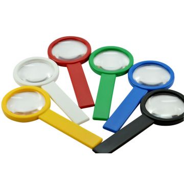 Hand Magnifier - 3x 60mm - Rainbow+