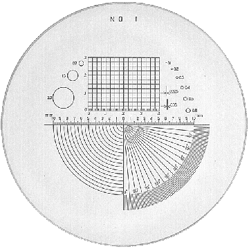 Reticle Black Font for PEAK 1975, 1998, 1999, 2015 [No. 1]