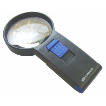 SCHWEIZER Hand Magnifier LED+