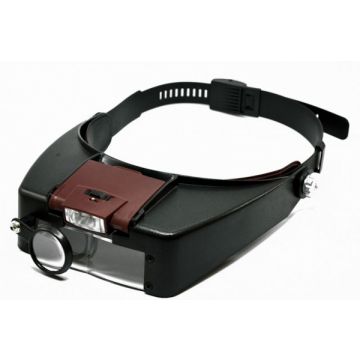 Headband Magnifier - [1.5x, 3x & 8.5x] - with Light