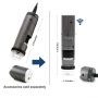 [AF4515ZT4] Dino-Lite EDGE Digital Microscope (USB 2, 1.3MP) AMR / FLC / POL +WiFi-Ready - 400-470x thumbnail