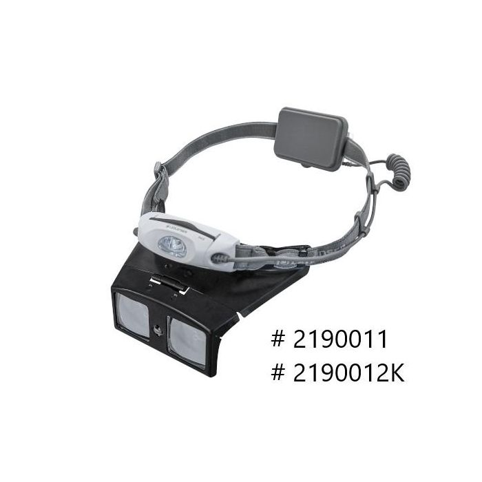 Tech-Line Binocular LED Headband Magnifier [SETS]+
