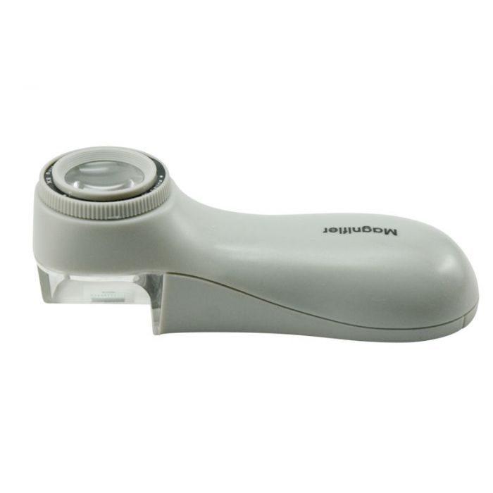 Magnifier with Light - 8x 22mm - Scale + Focus