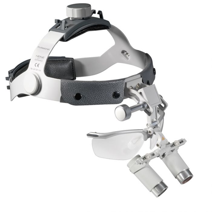 [C-000.32.440] - HRP 3.5x Set 420mm - i-View loupe mount + Professional L Headband + S-GUARD