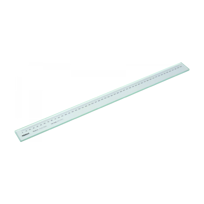 Mitutoyo Working Glass Scale + GB Inspection Certificate, 0.5mm+